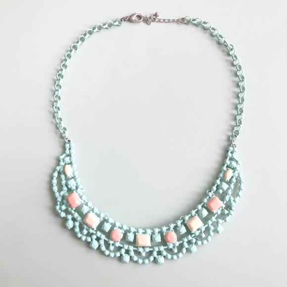 Forever 21 Women’s Vintage-Inspired Turquoise Choker Necklace - Picture 1 of 7